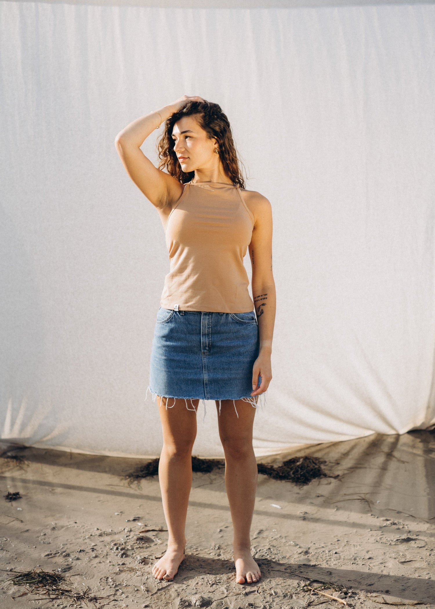 Tanktop EDITHA Biscuit